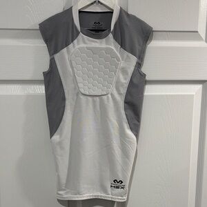 Gray and White Kids Protective Shirt